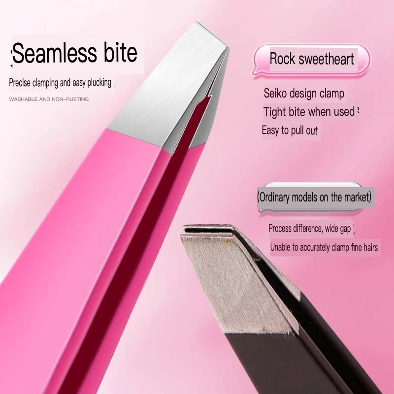 

High-Precision Ultra-Thin Eyebrow Clippers Slanted & Flat Mouth Shaping Eyelash Trimmers for Brows And Lashes