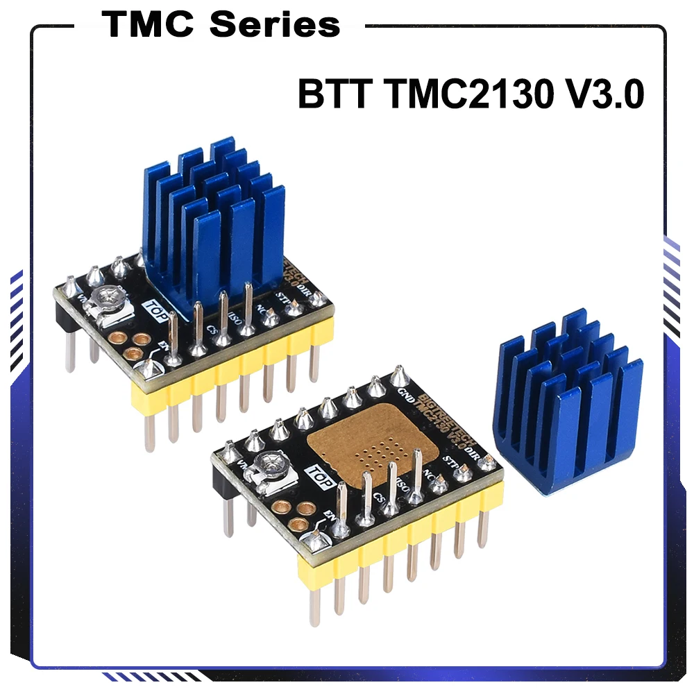 BIGTREETECH TMC2130 V3.0 SPI sterownik silnika krokowego ciche części drukarki 3D vs TMC2209 A4988 BTT SKR 2/3 SKR V1.4 Octopus V1.1 — zdjęcie 2
