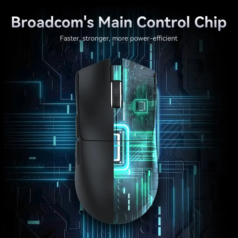 X11 Attack Shark Wireless Gaming Mouse RGB Docking Charger PAW3311 Macro Magnetic 1000Hz Tri Mode Mice for Valorant Gamer