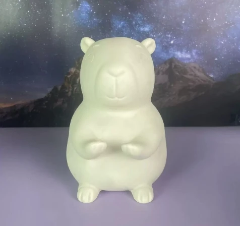 5PC Toy Art Customized DIY Artist Desiger Toys for Artist White Dolls home decoration Capibara Vinyl Figure Accessories