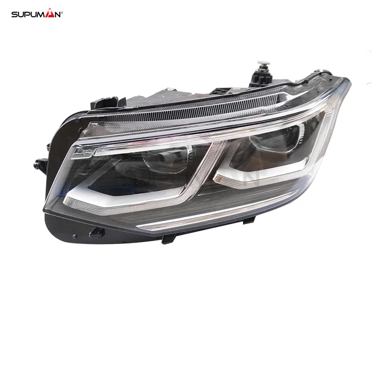 SPM Brand OEM car headlight For VW Tiguan headlight 2022+ halogen Headlamp factory replacement plug and