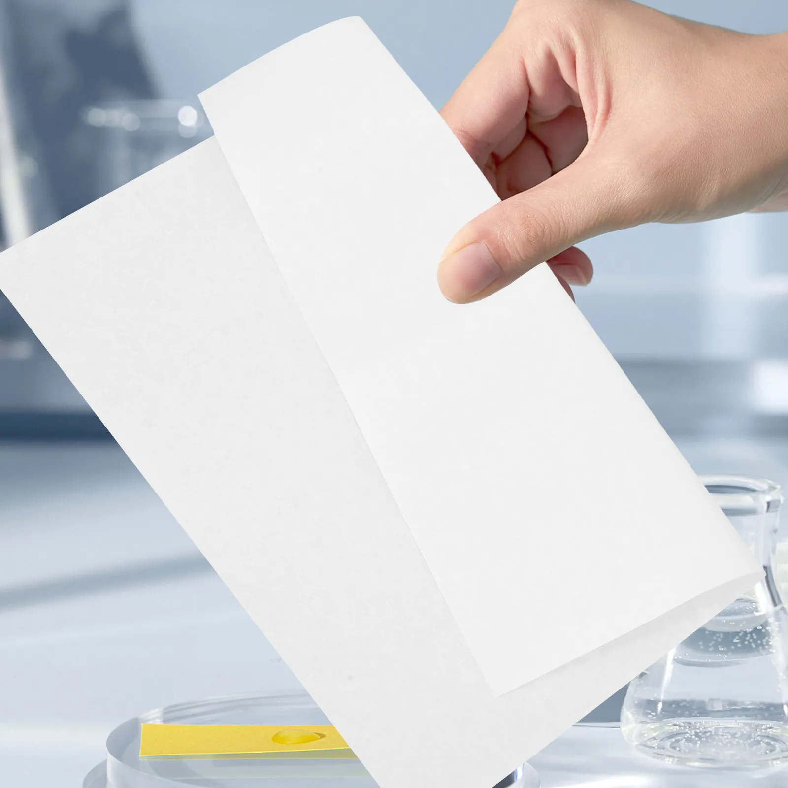 

20pcs Laboratory Filter Paper 60Cm High Absorbency Fast Filtration For Scientific Experiments Chemistry Lab Use Durable Water
