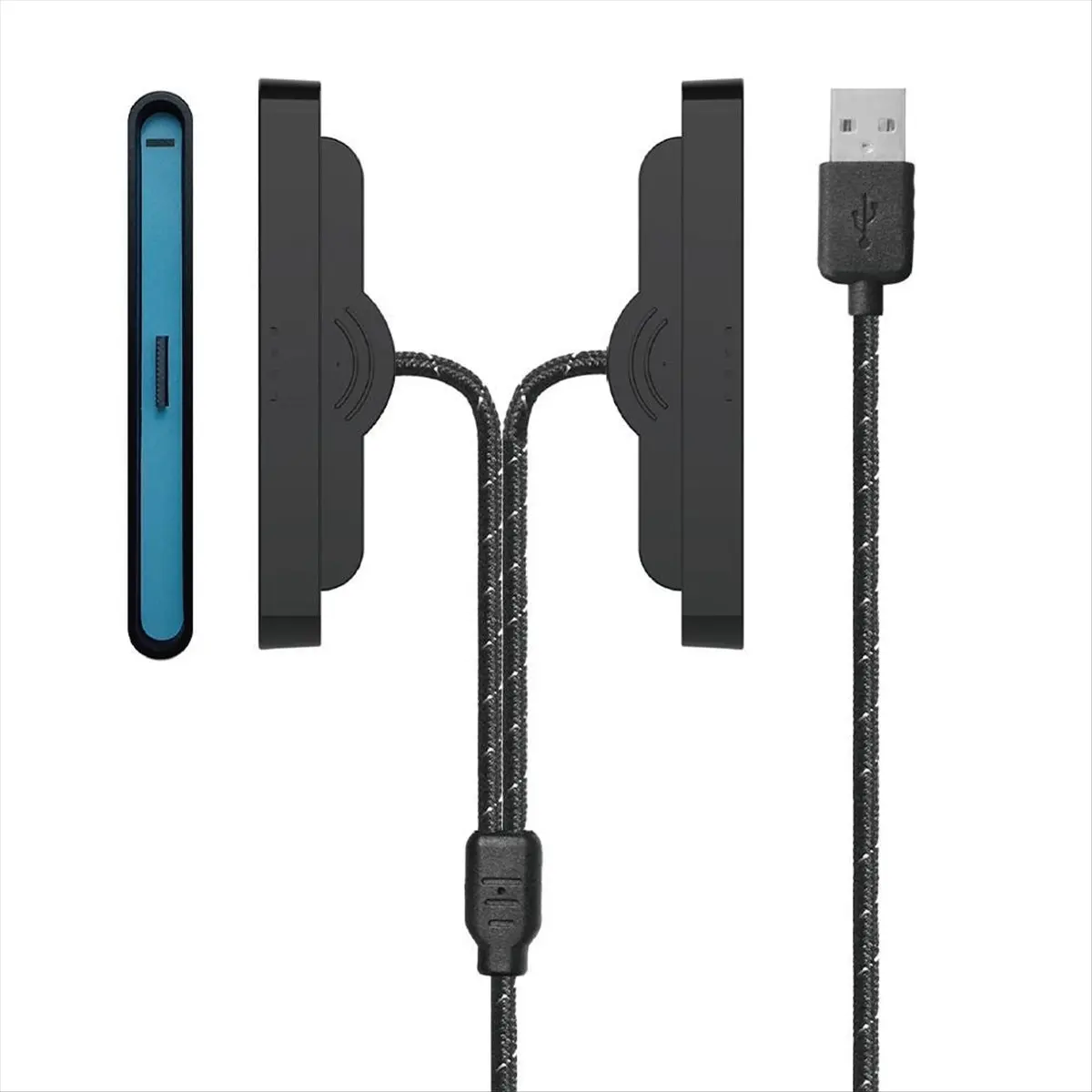 

Портативный зарядный кабель 2 в 1, контроллер, зарядное устройство для Switch 2, разделенный зарядный кабель 1 м, игровые аксессуары 【A74Z Miuai】