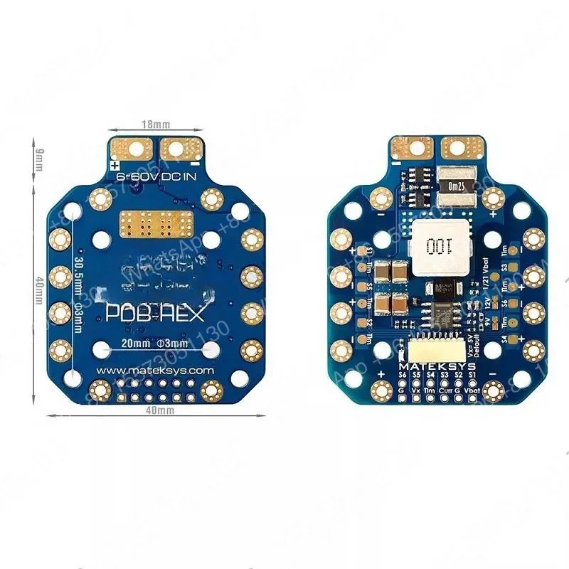 PDB-HEX 12S 5V & 12V Model Aircraft Surrounding FPV Crossing Machine Distribution Board