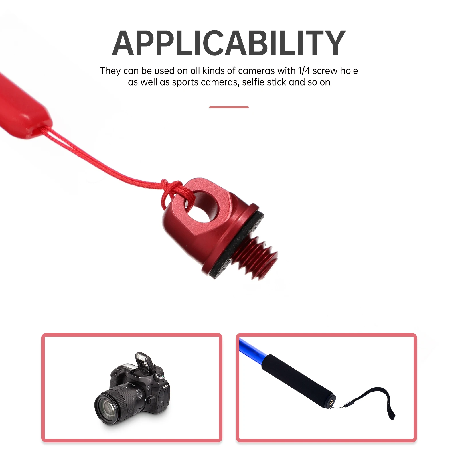 

3 Pcs Selfie Pole Lanyard Camera Nylon Wrist Stick Hanging Strap Sports Bracelet Wristband