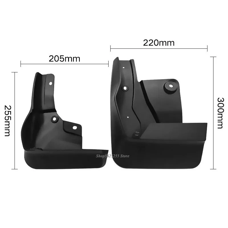 Car Mudflaps Fender for Toyota Raize GR 2020 2021 Accessories Mud Flaps Splash Guards Front Rear Wheel Mudguards