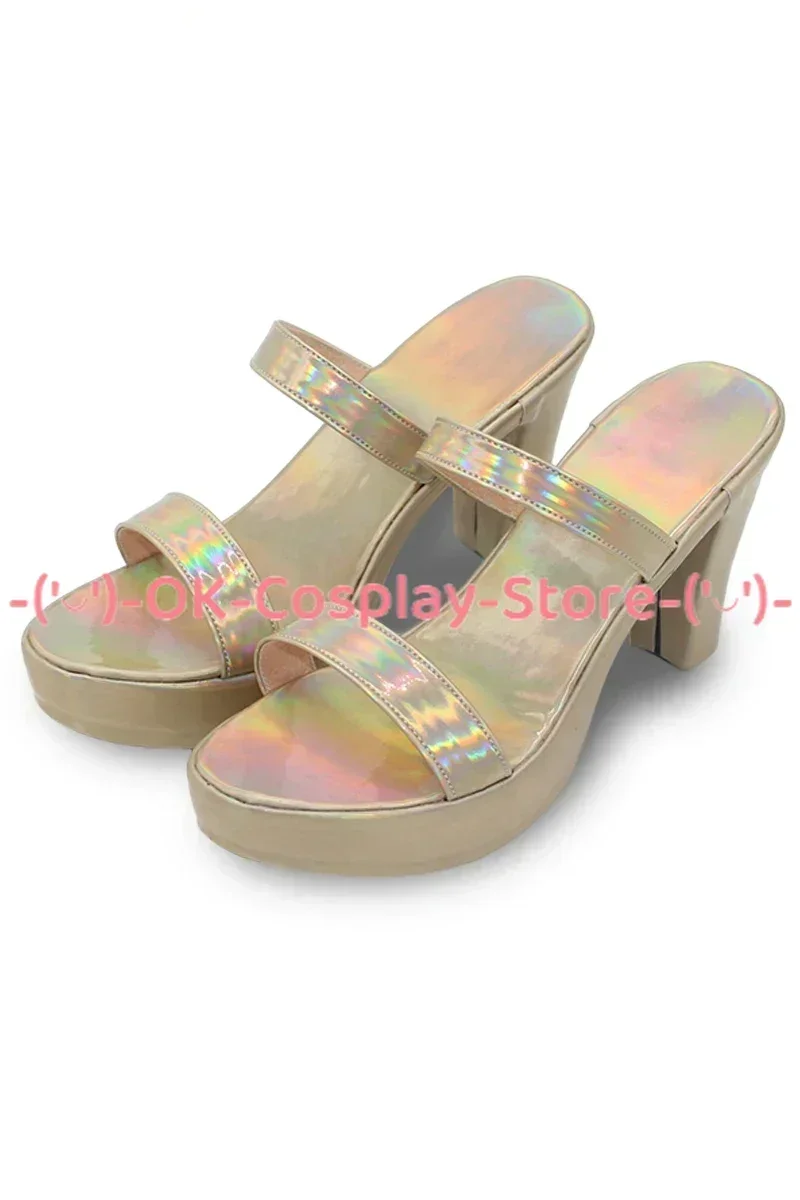 [حسب الطلب] أحذية هيلين التأثيرية NIKKE آلهة النصر أنيمي لعب الأدوار الدعائم حفلة كرنفال بولي Boots الأحذية الجلدية