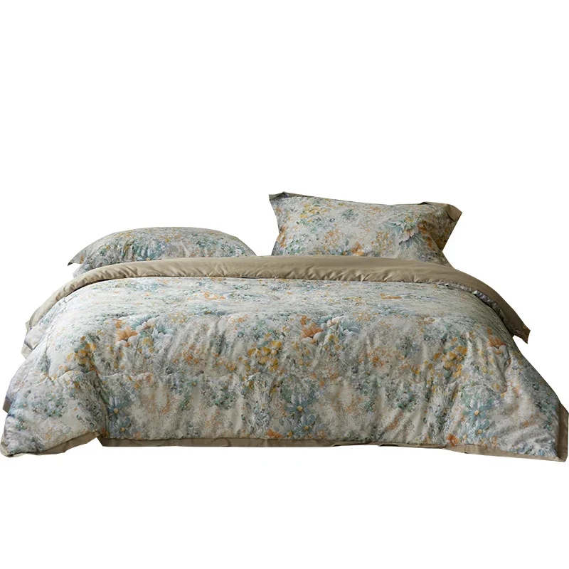 20% soy protein can be washed, four-piece quilt in spring and autumn to keep warm, universal for mother and baby in all seasons