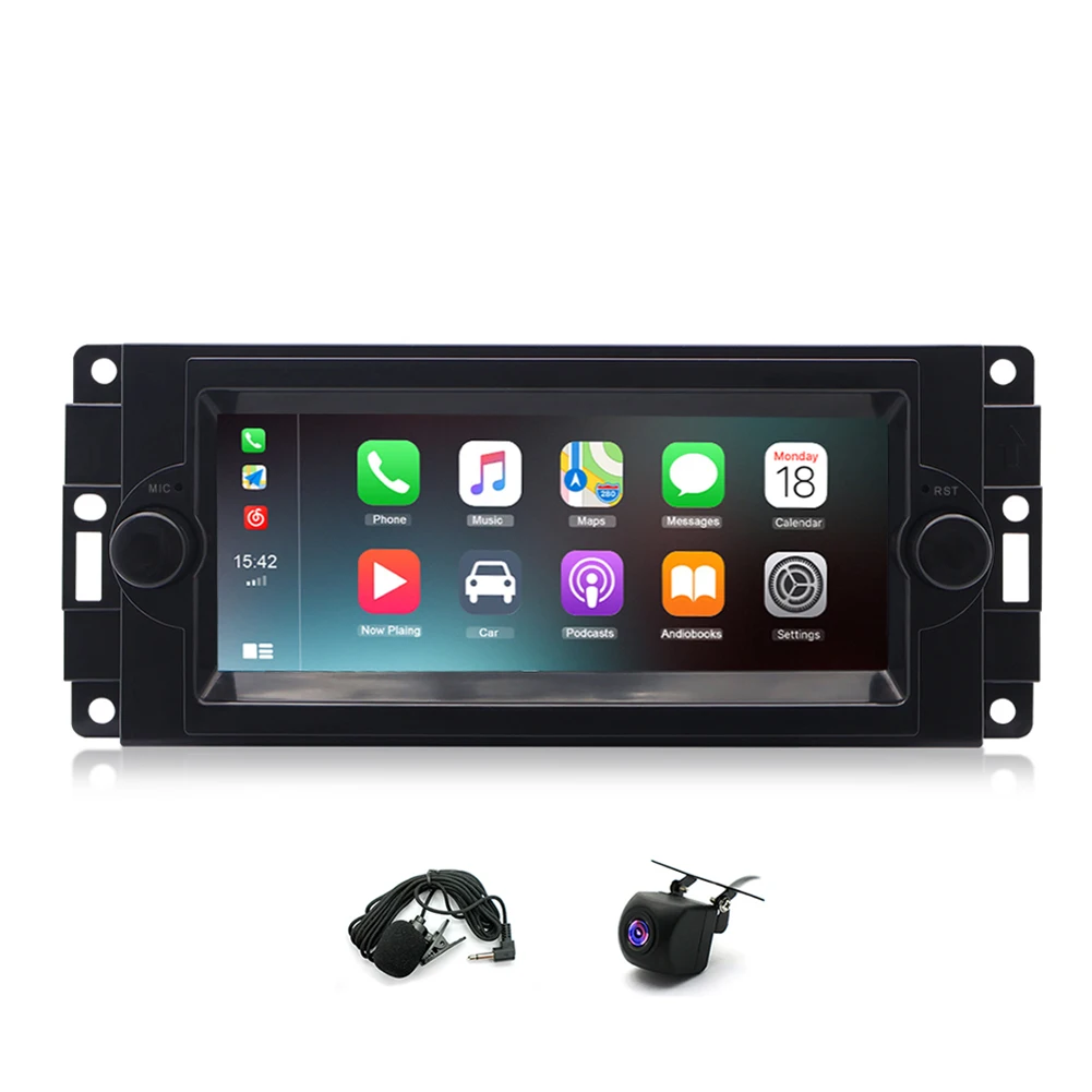 6.5inch Car Stereo Radio Compatible for C-h-rysler 2006-2008 Android 13