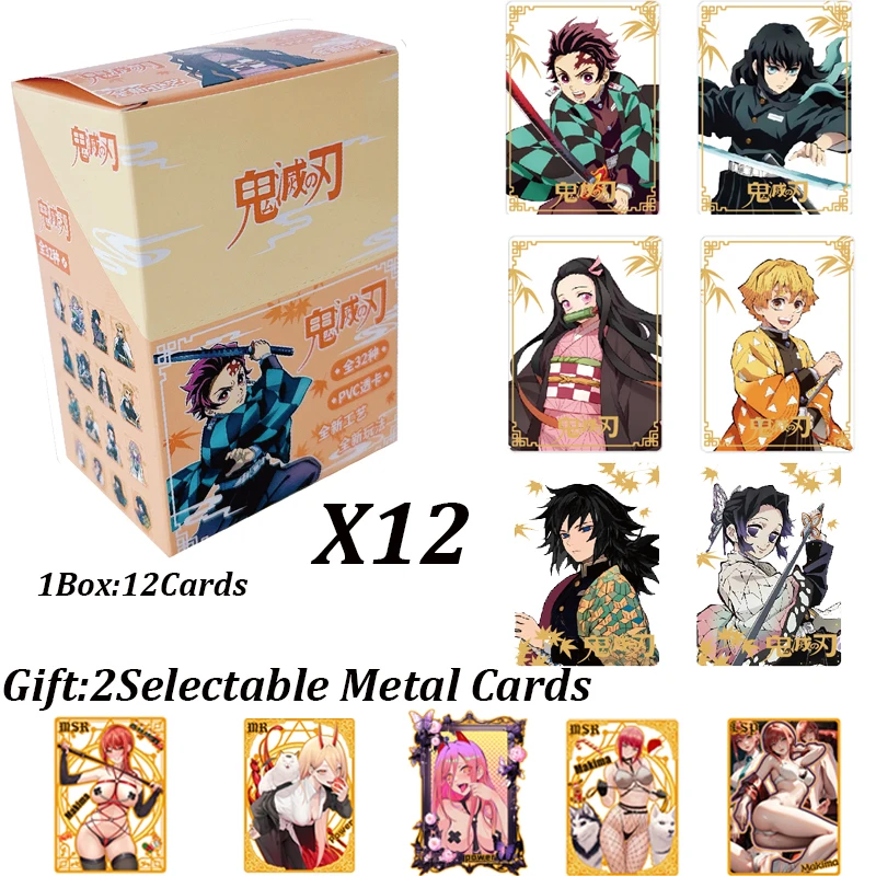 Magic City Demon Slayer PVC collectie kaarten hobby anime game kaarten doujin Nezuko Tanjiro booster pack kinderen speelgoed geschenken