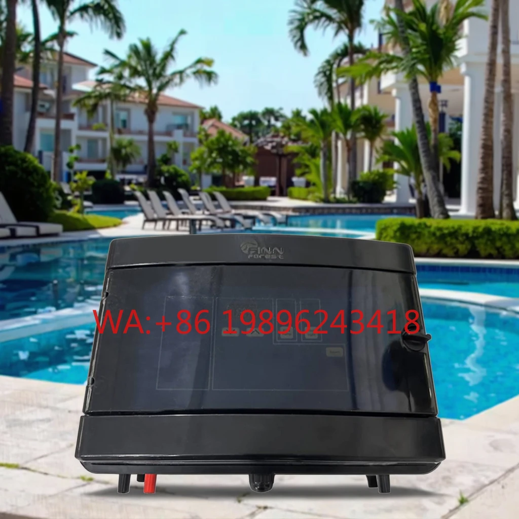 

Finn Forest Salt Chlorine Generator Electrolysis Sanitizer for Swimming Pool Water Treatment System Commercial Residential