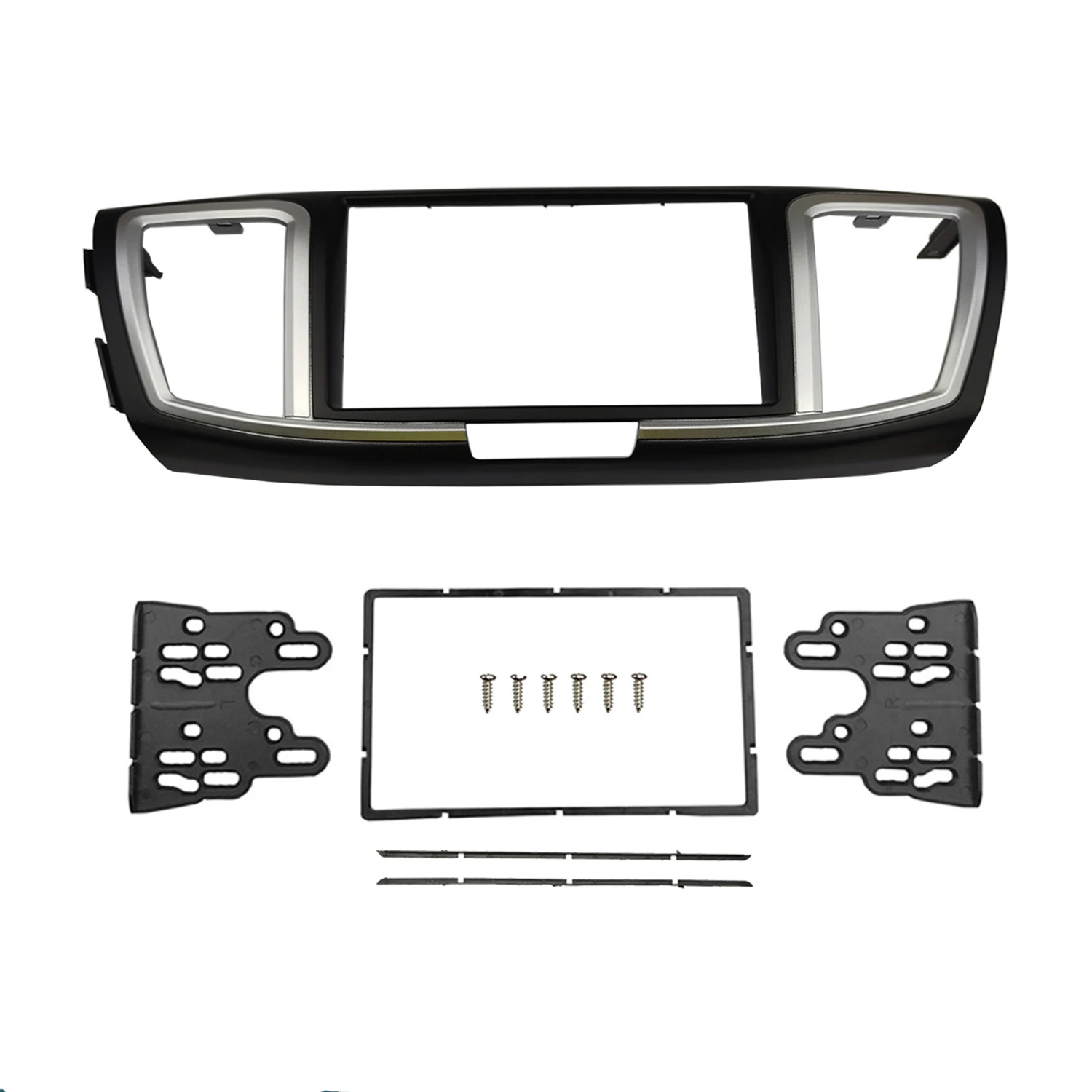 for Honda Accord 2013+ Common Type Double Din Fascia Stereo Panel Radio Dash Mounting Installation Trim Kit Face Frame Bezel