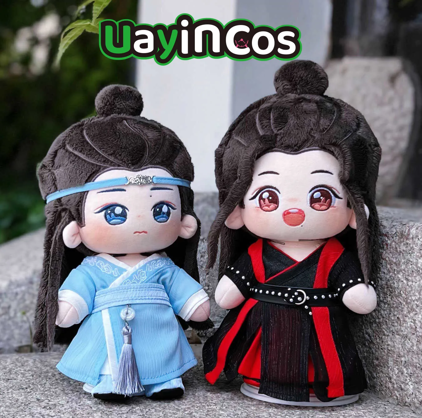 

Grandmaster of Demonic Cultivation Wei Wuxian Lan Wangji Wang Yibo Xiao Zhan Stuffed Plushie Plush 20cm 30cm Doll Body Anime Toy