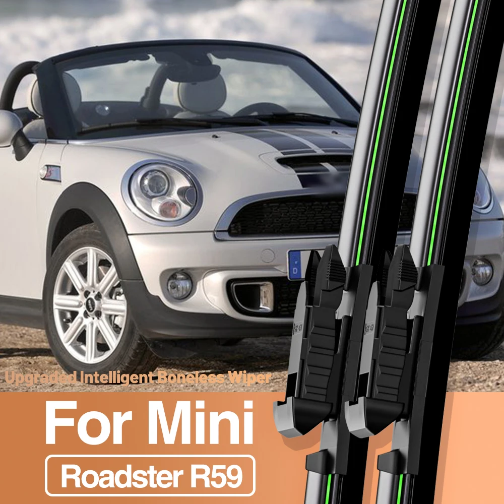 

2pcs For Mini Roadster R59 2012-2015 Front Windshield Wiper Blades Windscreen Window Accessories 2013 2014