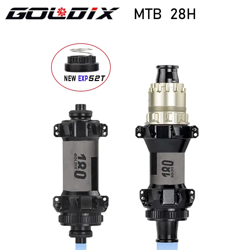 

GOLDIX M180 mountain bike hub HG MS XD Central Lock 28H EXP 52T Ratchet for SHIMANO / SRAM 11/12 speed bicycle accessories