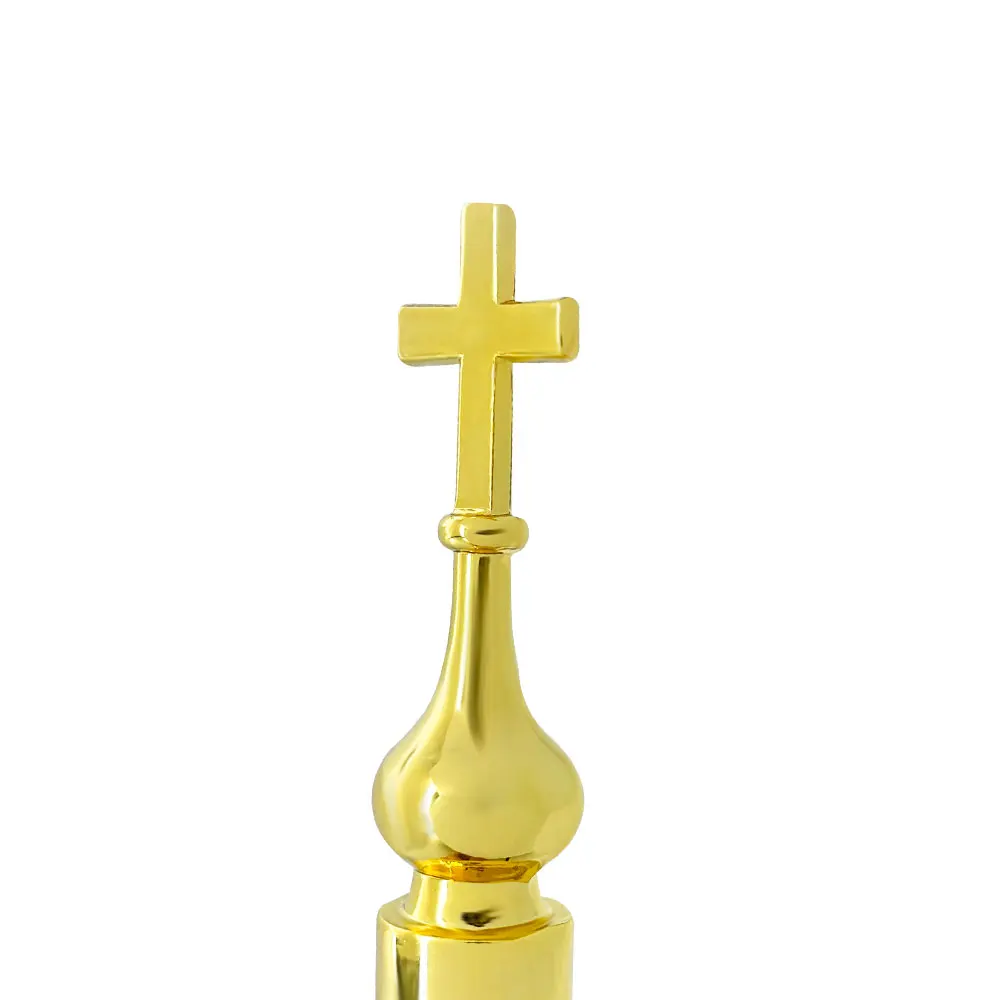 New Iconography Paint Brushes Set Gold Cross Handle Orthodox Byzantine Icon Writing Art Painting Church Artist Supplies Gift view 4