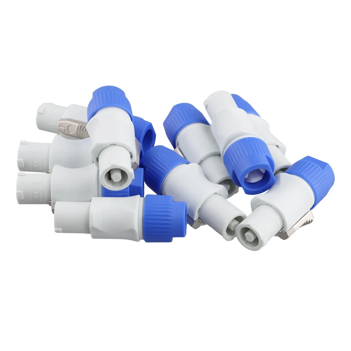 AA91 10Pcs 3 PIN Male Powercon Connector Signal Input Jack for Beam Light Stage Light Power Output