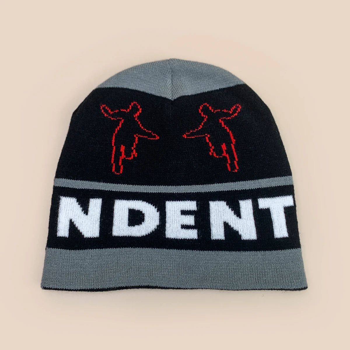 American Street Jacquard Letters Knitted Hats New Men Women Warm Stripe Fashion Personal Rap Versatile Outdoor Hip-hop Beanies