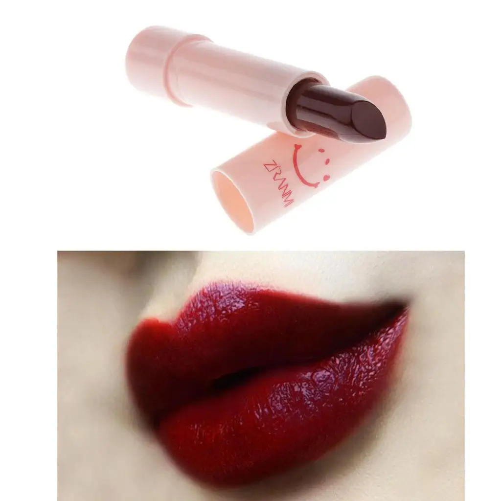 5Xlong Lasting Matte Lippenstift Make-Up Cosmetica Hydraterende Gladde Lipstick Donkerrood