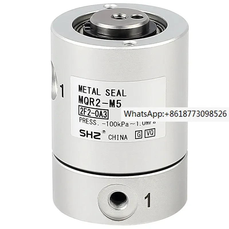 SMC type high-speed pneumatic 360 degree slip ring multi way rotation MQR2/4/8/12/16-M5 joint MQRF