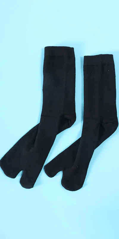 Calcetines de malla para hombre, medias finas de dos dedos de algodón de tubo corto, conjunto de calcetines de malla absorbentes del sudor para negocios