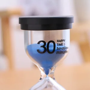 Huing Sanduhr für Kinder, Timer Uhr, Zeit, Heimdekoration, 1 Minute, 3 Minuten, 5 Minuten, 10 Minuten, 15 Minuten, 30 Minuten 6 Hauptverkäufe Hurrente 1 Stunde - №6