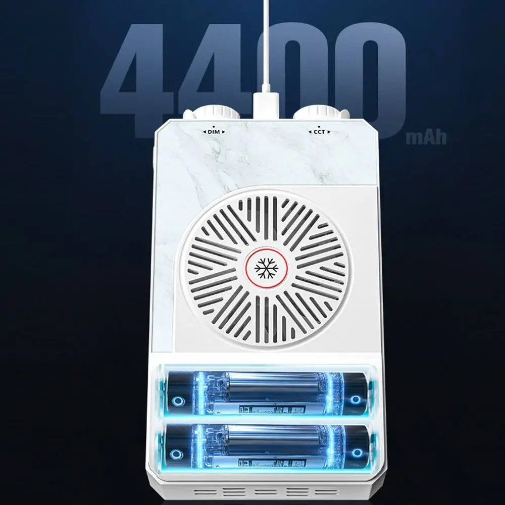 

40 Вт RGB светодиодный светильник для камеры 2800-9000K 4400 мАч аккумулятор мини-светодиодная видеолампа высокой мощности 3-цветный светильник портативная камера заполняющая лампа