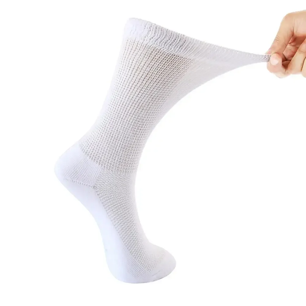 Gentle Cozy Relaxed Airy Socks Elder Stockings Bulk Socks For Seniors Hosiery Clothing Popular2024 New Design Aged Care Footwear