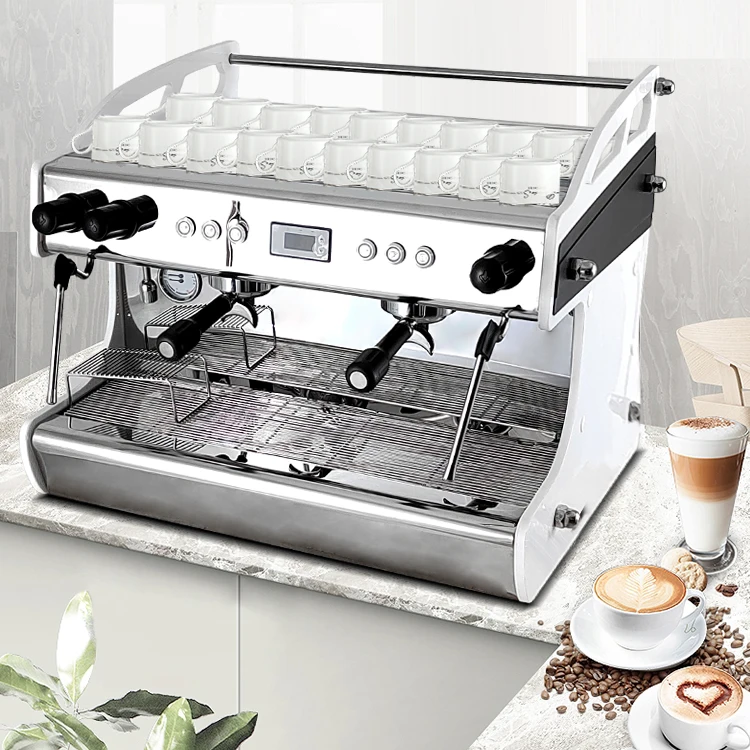 Professional 2 Boiler Double Group Cappuccino Italian Expresso Coffee Maker/Automatic Cafe Espresso Coffee Machine