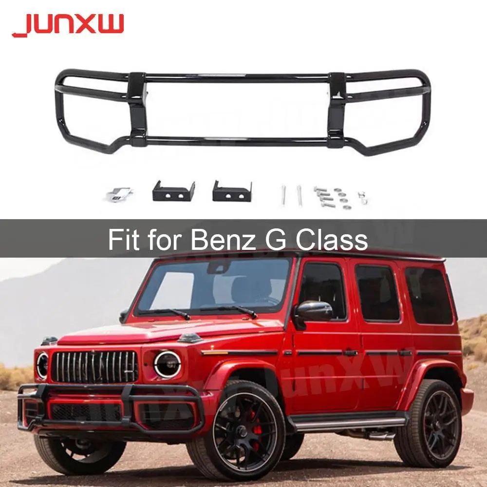 

Stainless Steel W464 Front Bumper Guard For Mercedes Benz G Class G550 G350 G500 G63 AMG Front Bumper Bull Guard