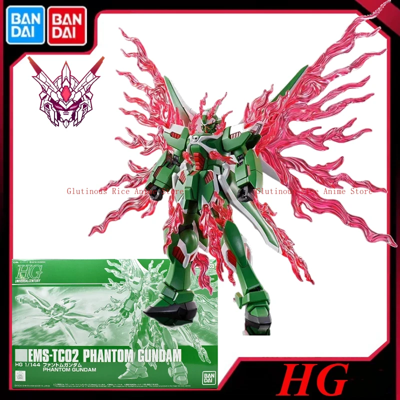 

In stock Bandai Original Anime GUNDAM Modele HG 1/144 EMS-TC02 PHANTOM GUNDAM Action Figure PB Jouets pour Enfants Cadeau