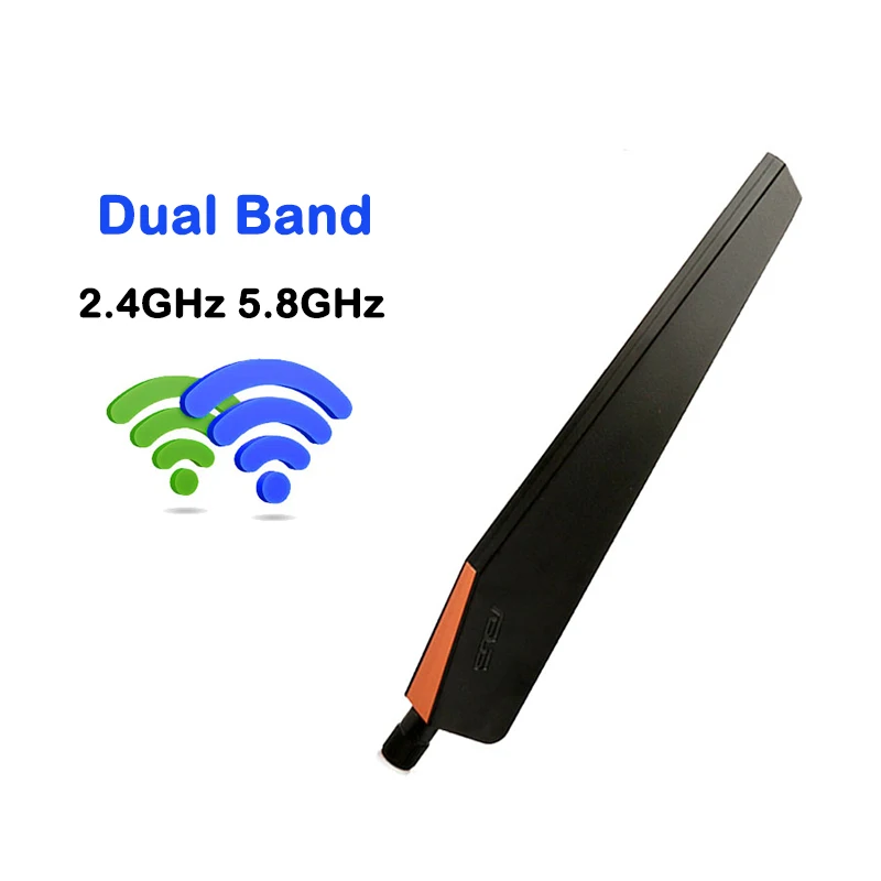 Original 2.4G 5.8G WiFi Antenna AC-5300 Aerial 15dBi for ASUS GT-AC5300 AC68U/86U/88U Router Modem Signal Booster Amplifier