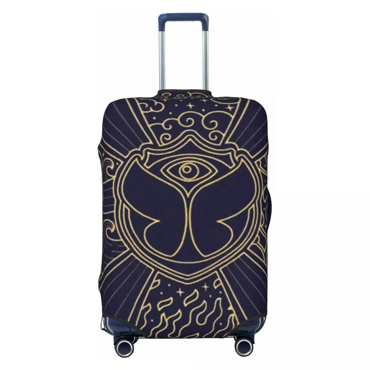 

Изготовленный на заказ защитный чехол для багажа Tomorrowland, модный защитный чехол для дорожного чемодана 18-32 дюймов