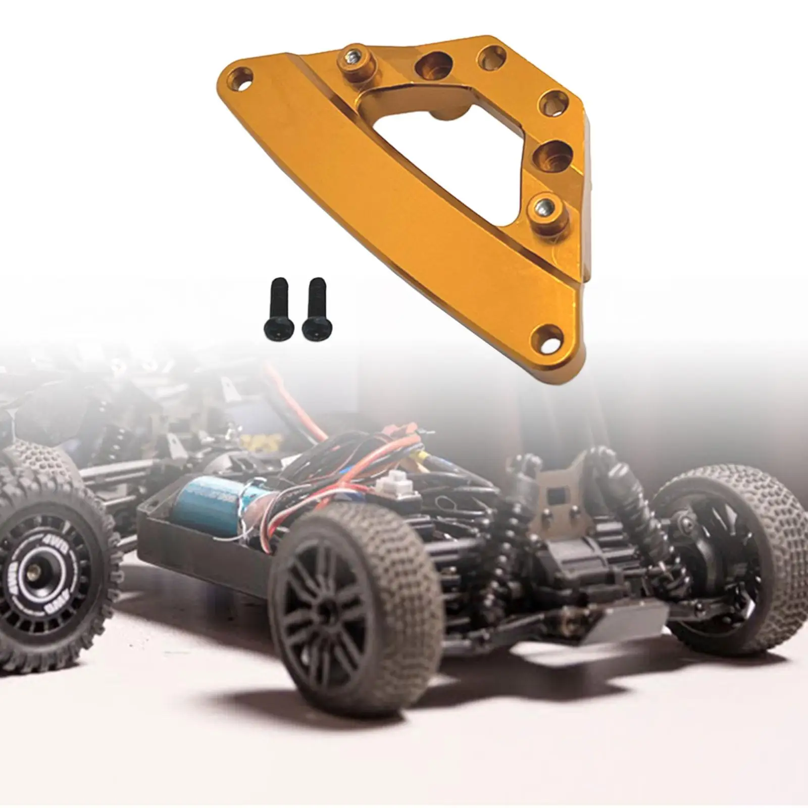 RC Frente Traseira Corpo Posts Fixação Suporte, Substituição Shell, Coluna Fixação Parte para 01:14 RC Crawler Car, DIY Acessórios