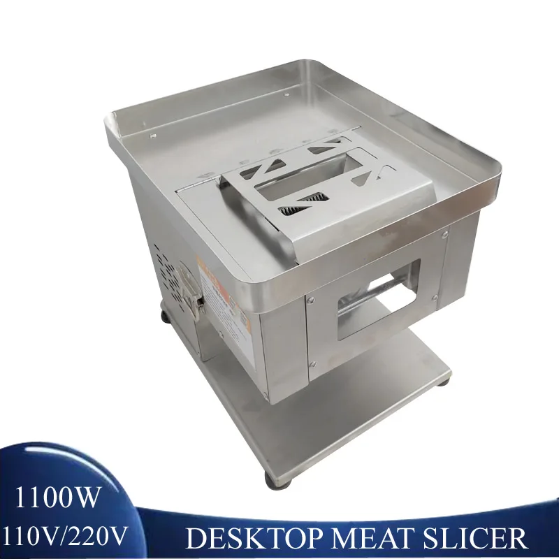 Multi-Function Meat Slicer Machine Vegetable Cutting Machine Commercial Electric Meat Cutter Shredded Diced Mince