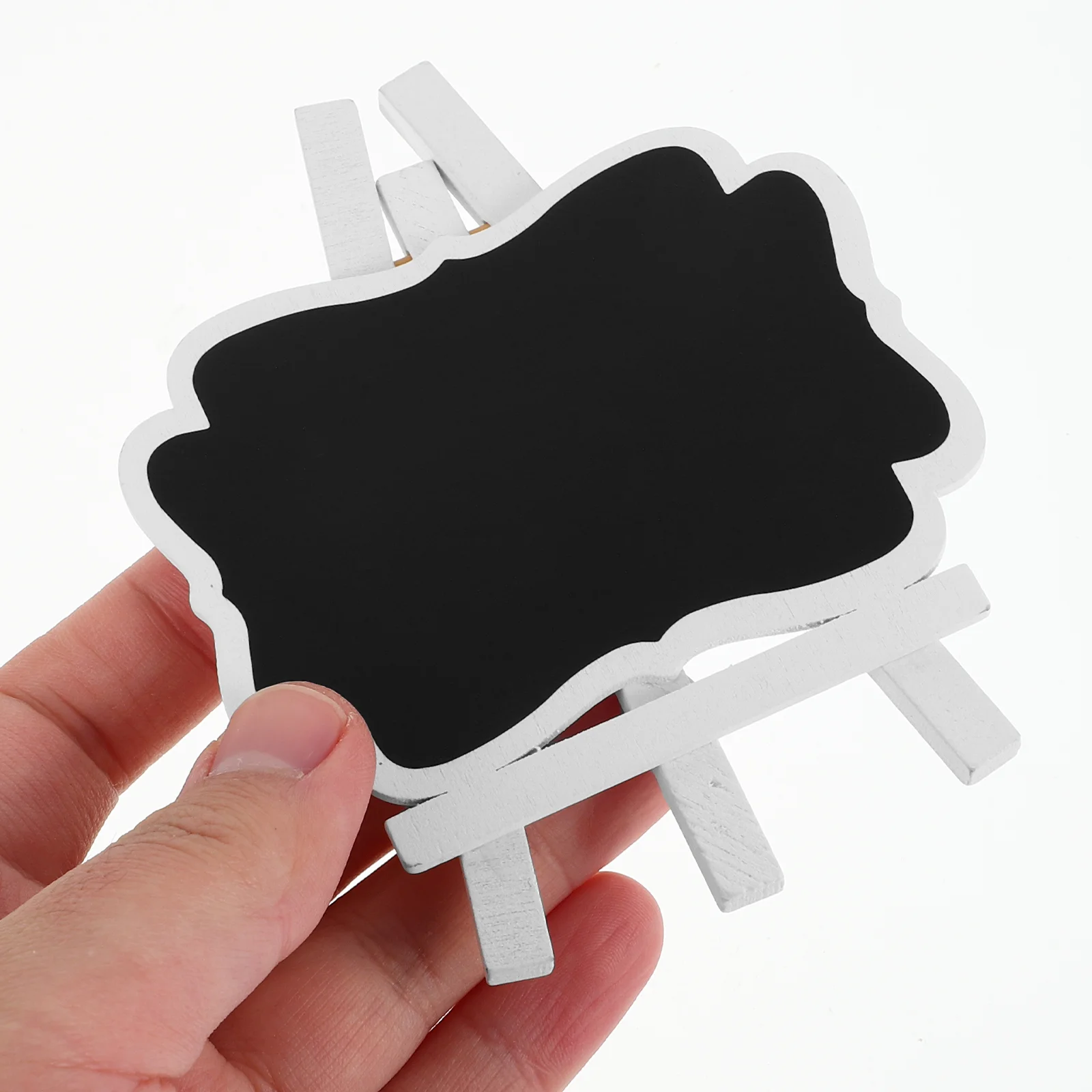 Tableau noir en bois, 10 pièces