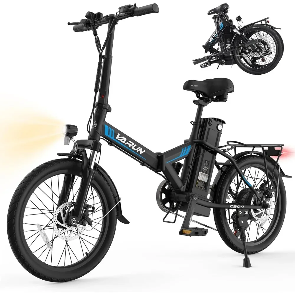 Bici elettrica-Peak 750W Ebike pieghevole, batteria al litio rimovibile 48V, pendolare bicicletta elettrica pieghevole da 20 