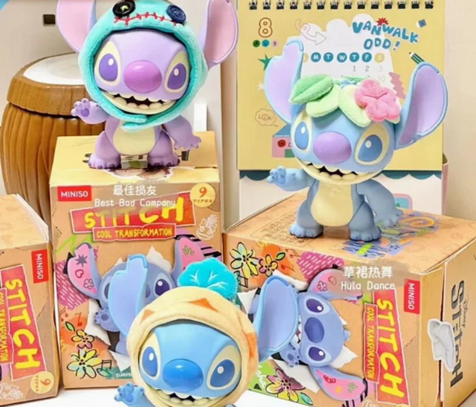 Disney Stitch Blind Box Figurines Are Cute Versatile Trendy And Cool They Can Be Collected As Desktop Ornaments