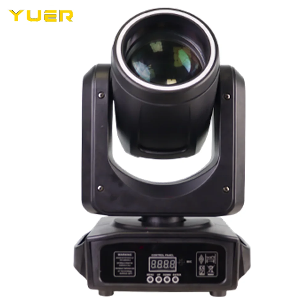 4pcs 200W LED Beam Moving Head Light with LED Ring 6+12 prism 15 Gobos DMX Rainbow Effect for DJ Disco Show Party Wedding