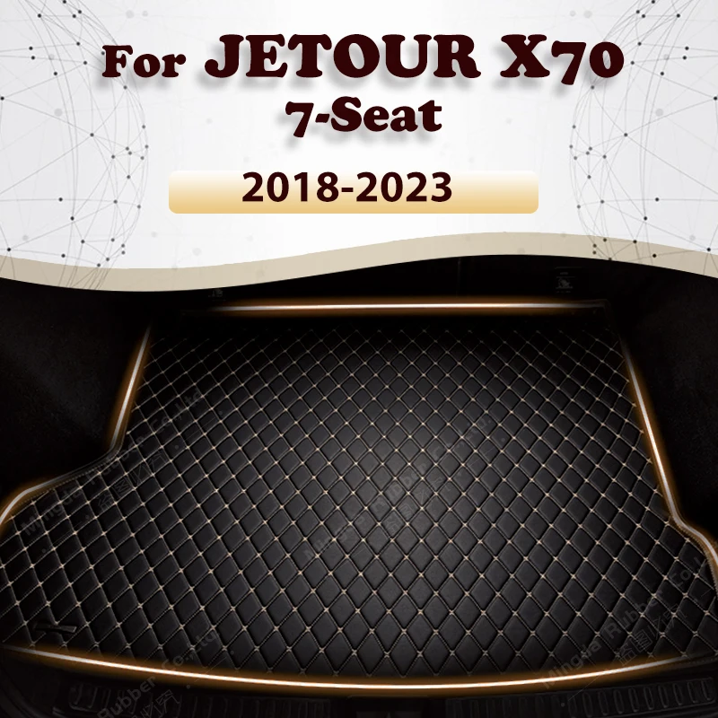 

Коврик для багажника автомобиля Jetour X70, 7-местный 2018 2019 2020 2021 2022 2023, аксессуары для автомобиля под заказ, украшение интерьера автомобиля