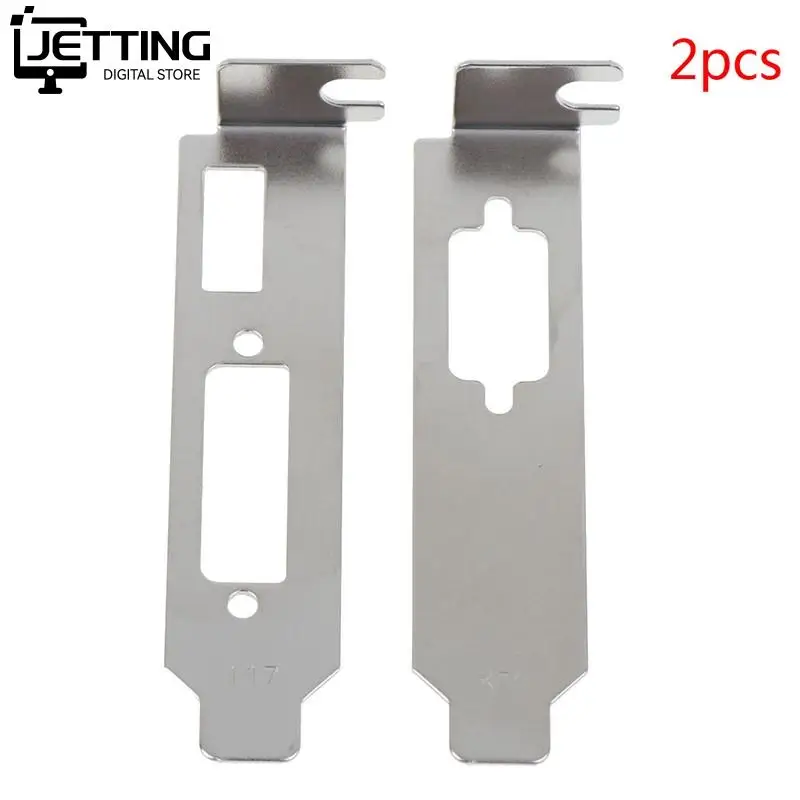 2pcs Low Profile Bracket Adapter DVI Port For Half Height Graphic Video Card Set