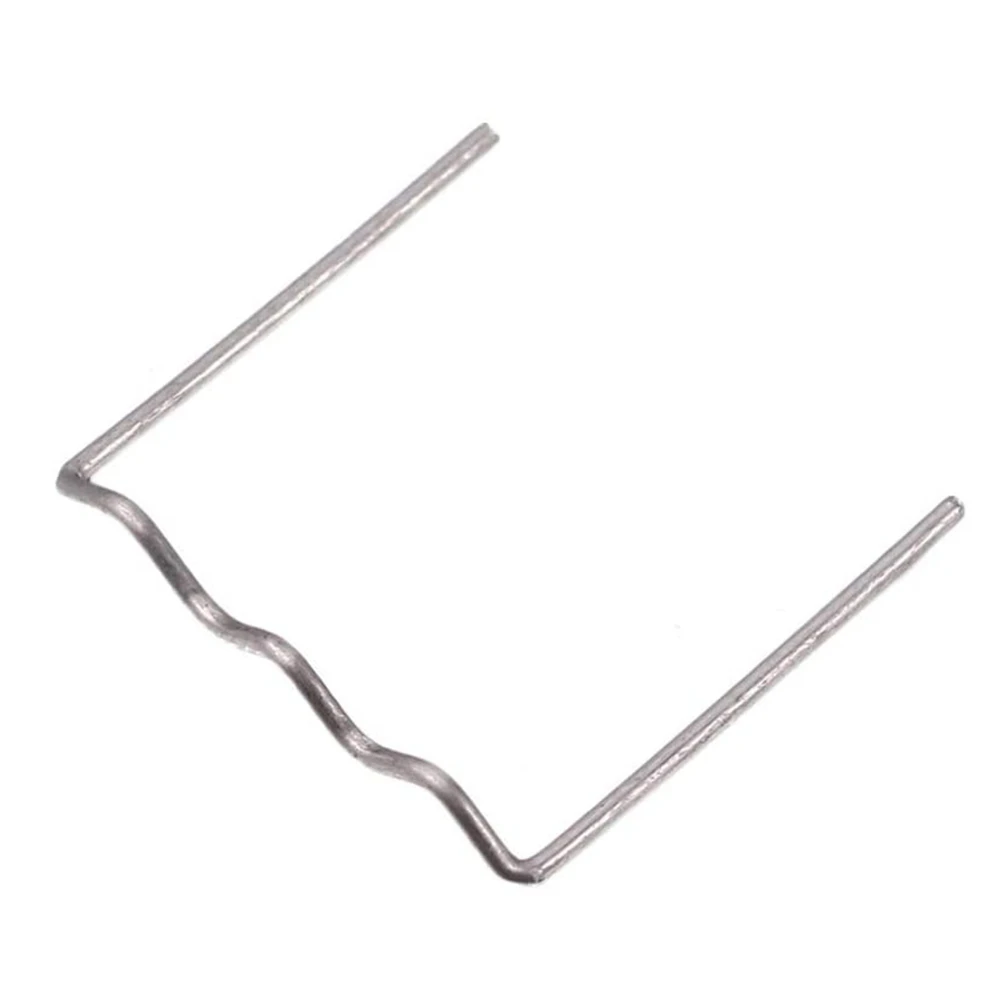 ABAG 100 pièces agrafes chaudes Machine de réparation du plastique automobile agrafeuse à ondes de soudage pour la réparation de fournitures de pare-chocs de voiture, 0.6Mm
