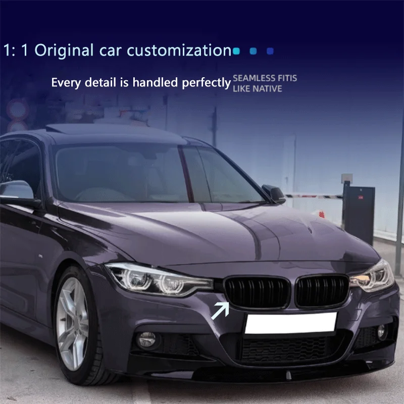 

Suitable for BMW 3 Series F30 F31 F35 2013-2018 single line double line LED illuminated grille modification parts