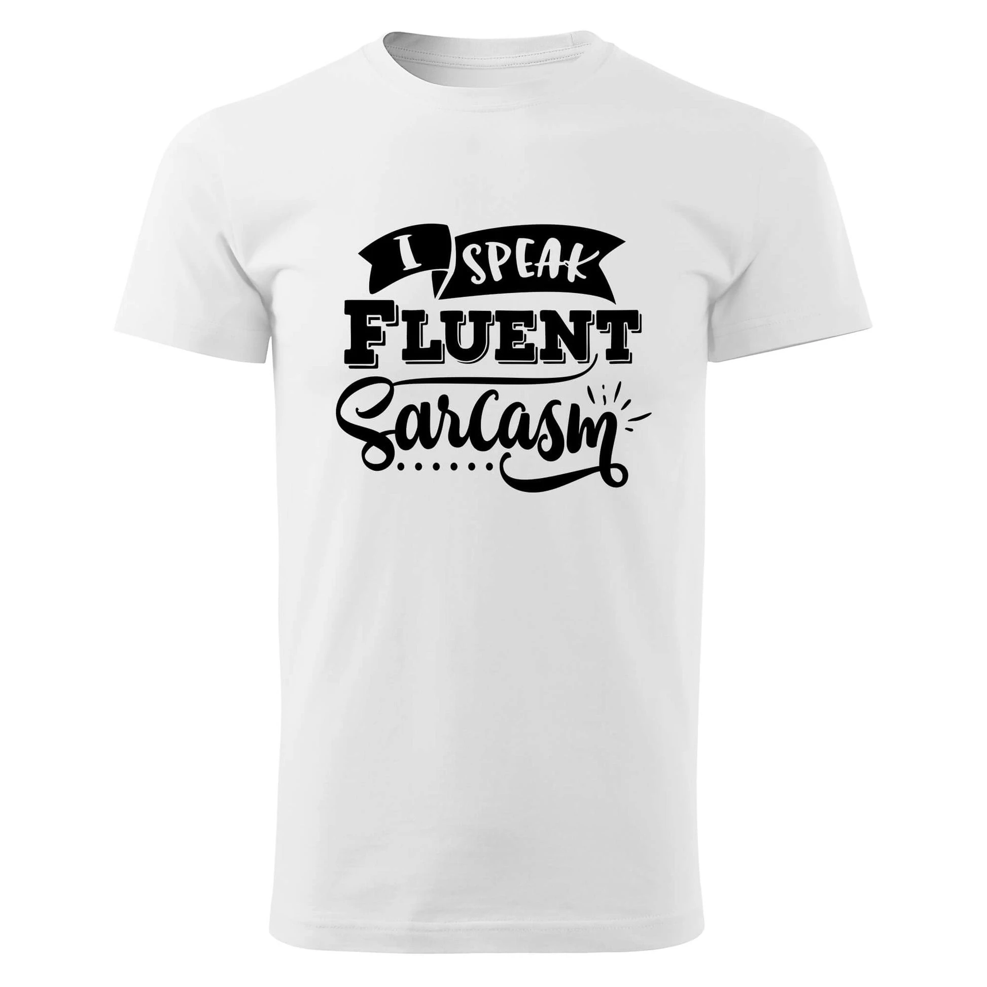 

Fluent Sarcasm Graphic Printing Summer Luxury Brand Pure Cotton Men's and Women's T-shirt Short Sleeve Street Fashion Trend