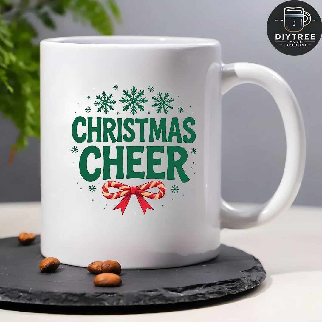 11oz Mug + Christmas Joy Cup - Christmas Gift Kids Water Cup Family Office Coffee Cup Creative Decor