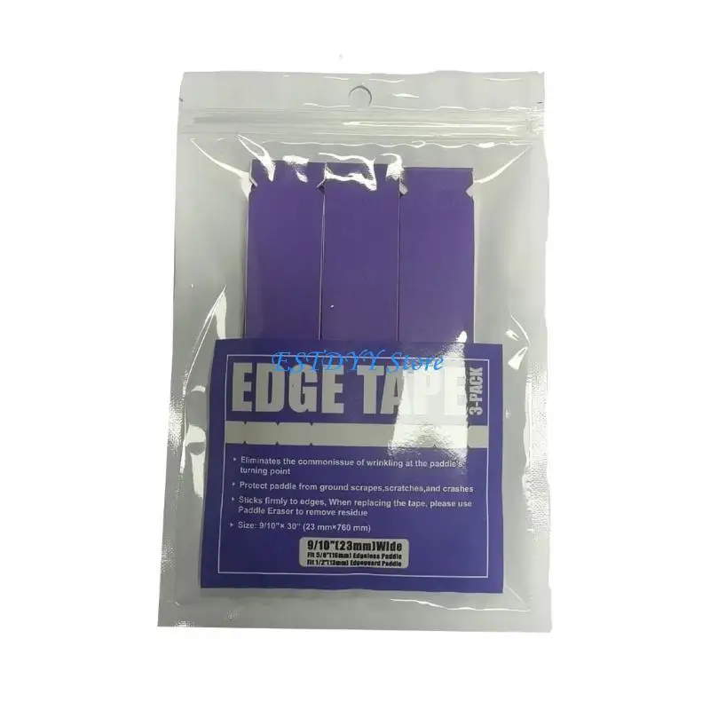 

G6DE 3Pcs Pickleballs Paddles Tape Protective Guard Paddles Tape
