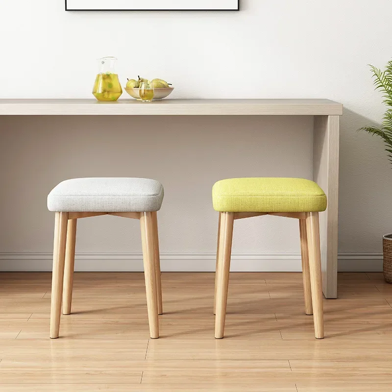 

Small Stool Household Low Stool Stackable Chair Makeup Stool chairs for bedroom