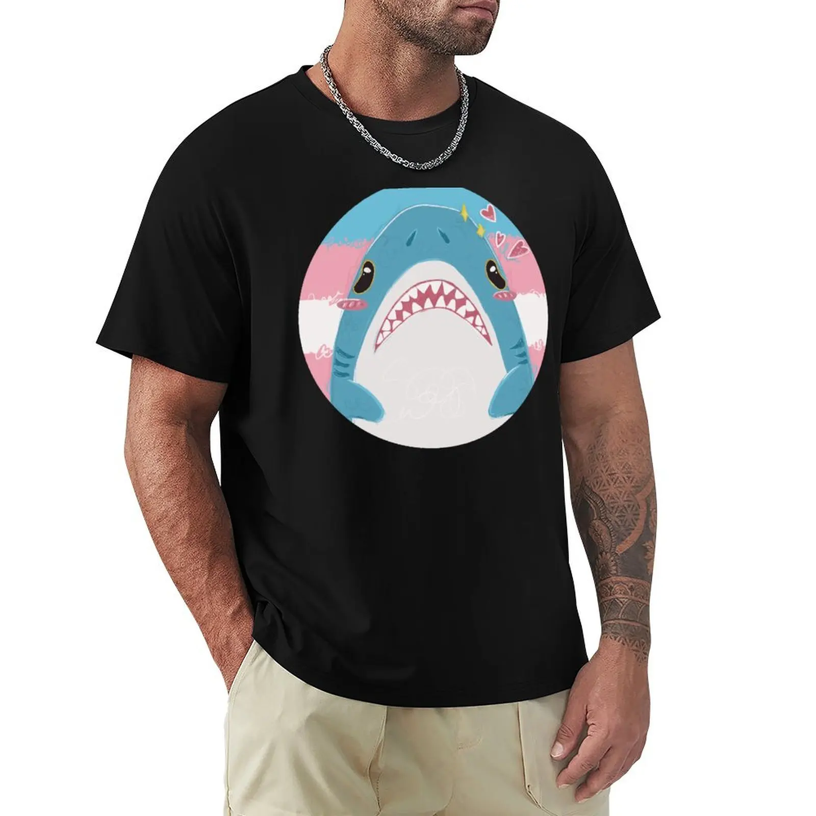 

Blahaj T-Shirt Breathable Basic Cotton T-Shirt