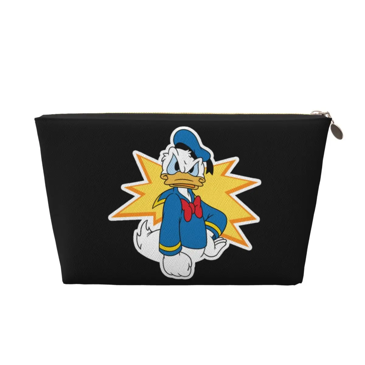 

Дорожная косметичка Donald Duck Happy Face на заказ, женская косметичка для макияжа, косметичка для хранения красоты, комплект Dopp