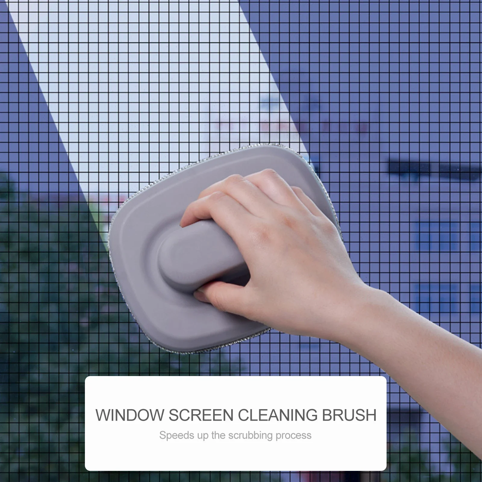 Window Screen Cleaning Brush Mesh Screen Cleaner Anti-Mosquito Net Brush Removal Dust Brush Cleaner Window Cleaning Tools